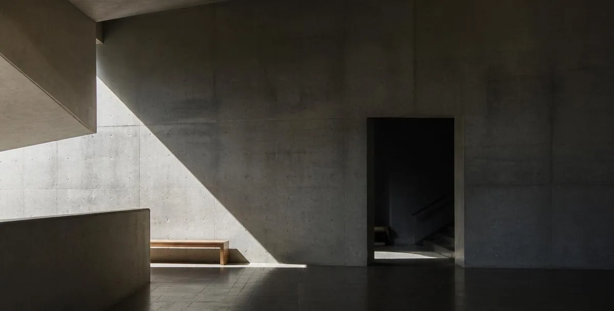 The Zero studio, concrete and daylight